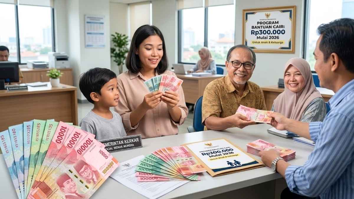 Program Dana Sosial Baru 2026 Informasi Lengkap Bantuan Tunai Rp24 Juta Setahun untuk Warga Berpenghasilan Rendah