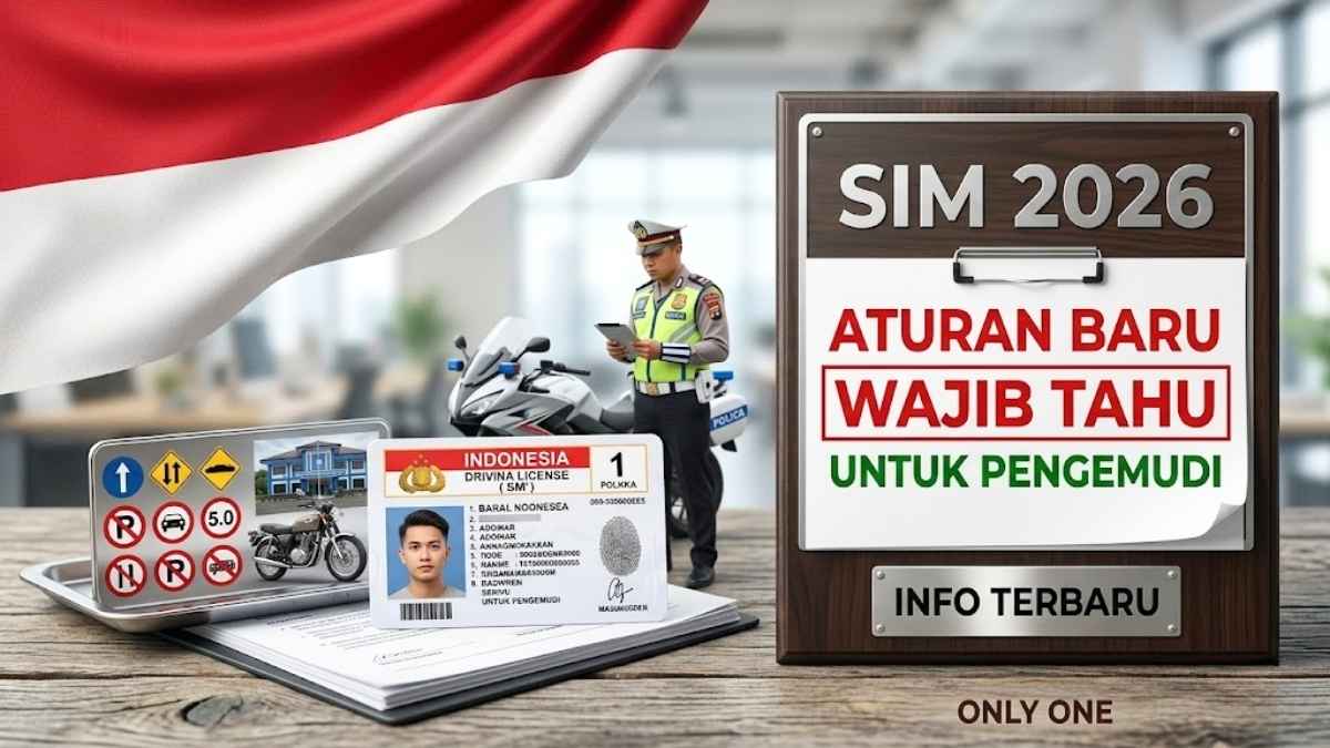 Aturan Tilang dan Sanksi SIM 2026 Rincian Batas Kecepatan Denda dan Pencabutan SIM Terbaru