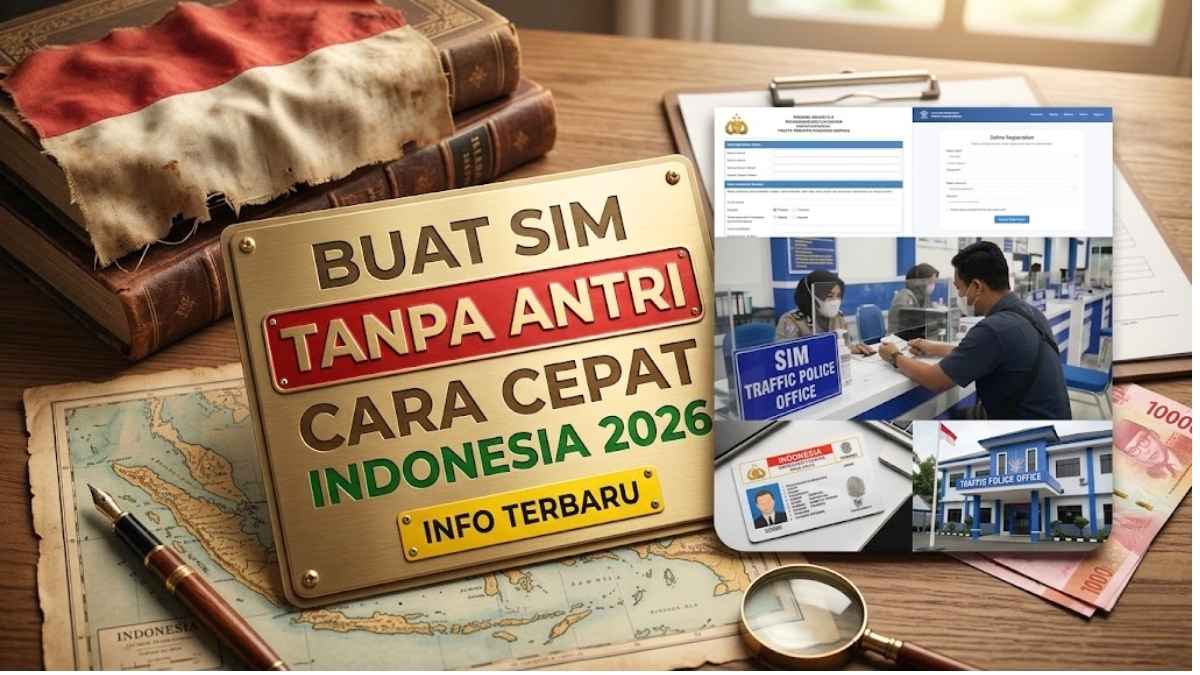 Cara Cepat Mendapatkan SIM di Indonesia Tanpa Menunggu Lama