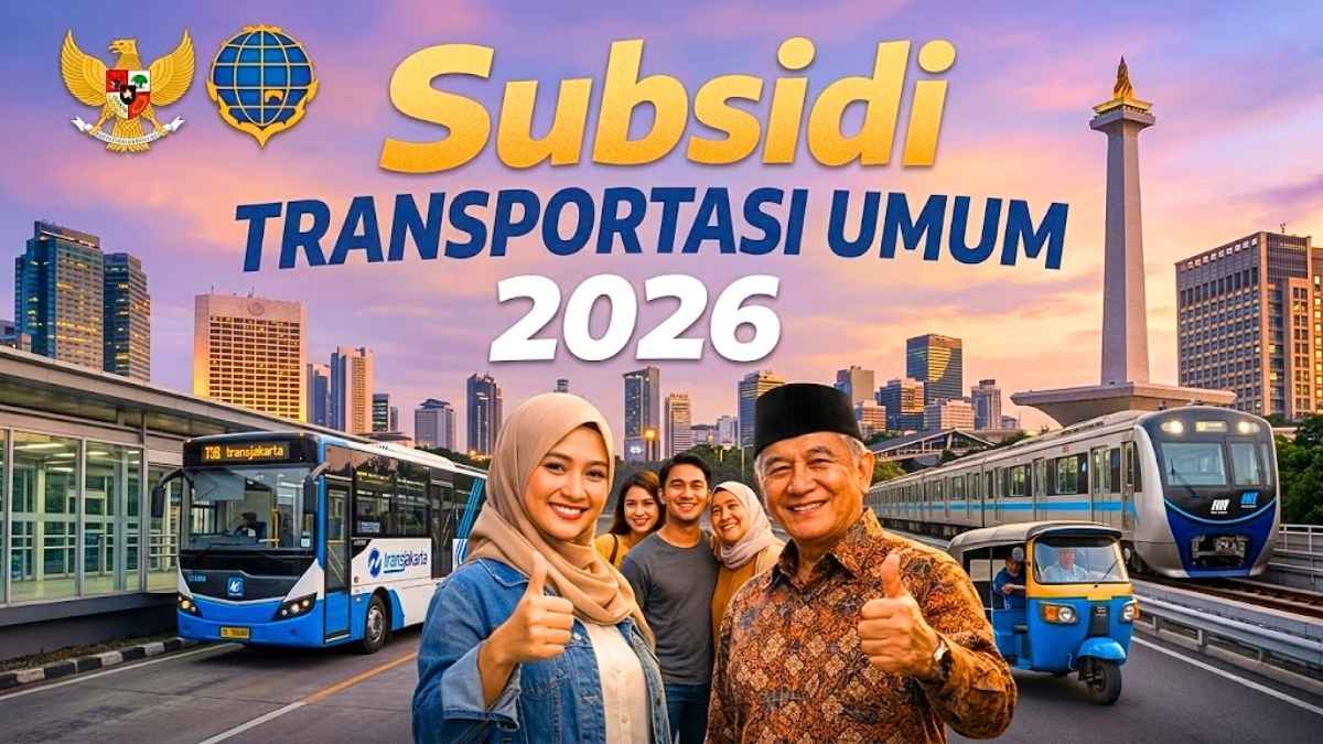 Subsidi Transportasi Umum 2026 Diskon Tarif Bus dan Kereta untuk Pekerja dan Mahasiswa