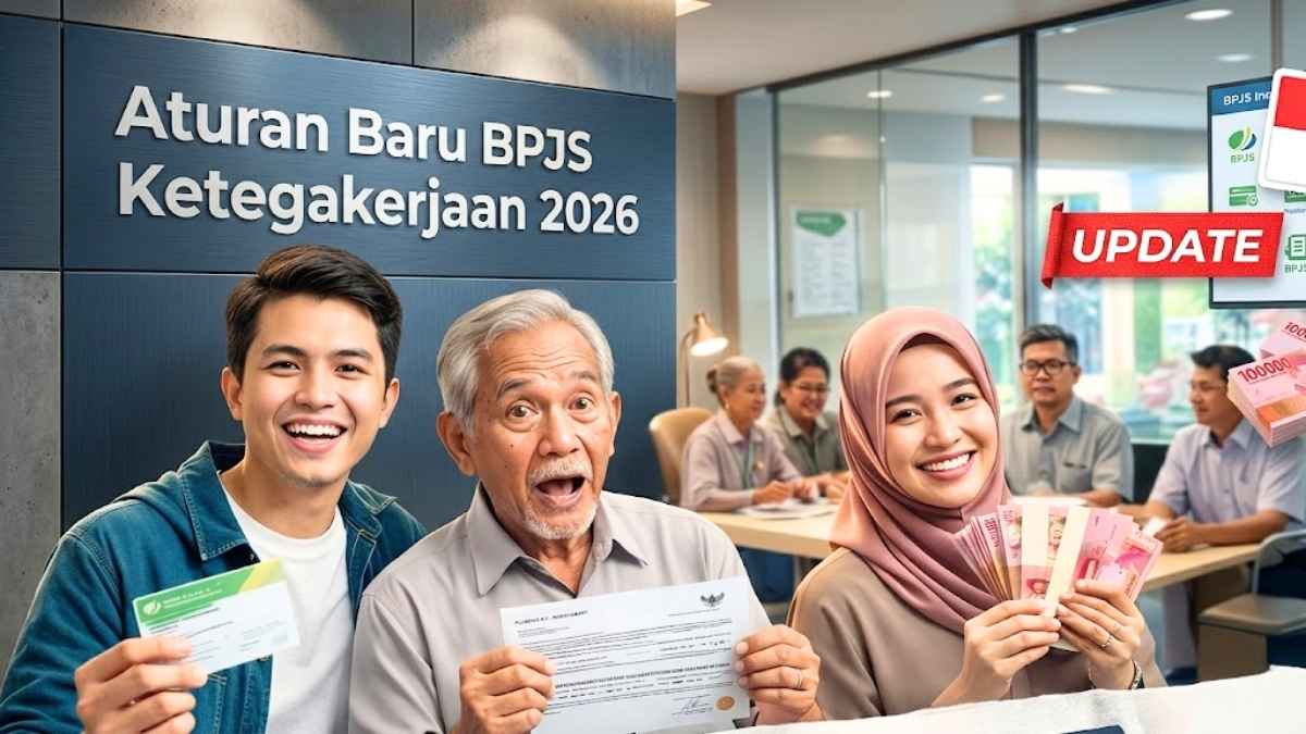 Aturan Baru BPJS Ketenagakerjaan 2026 Pensiun Rp11 Juta Per Bulan dan Syarat Lengkap