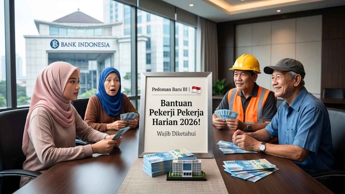 Bantuan Pekerja Harian 2026 pemerintah siapkan dana khusus untuk buruh