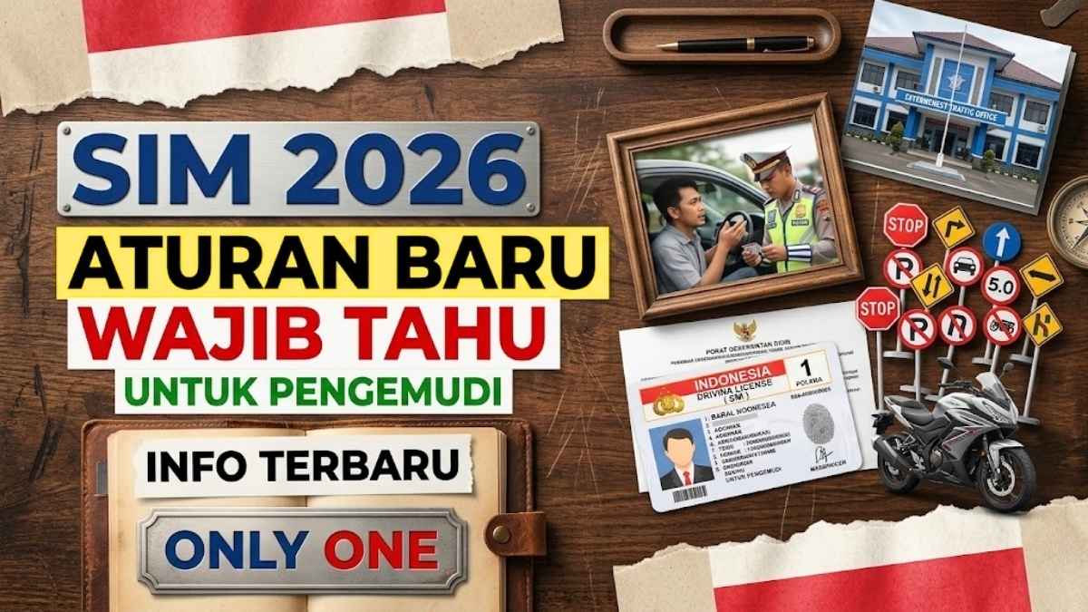 Aturan SIM Baru Indonesia 2026 Panduan Lengkap dan Hal Penting yang Harus Dipahami