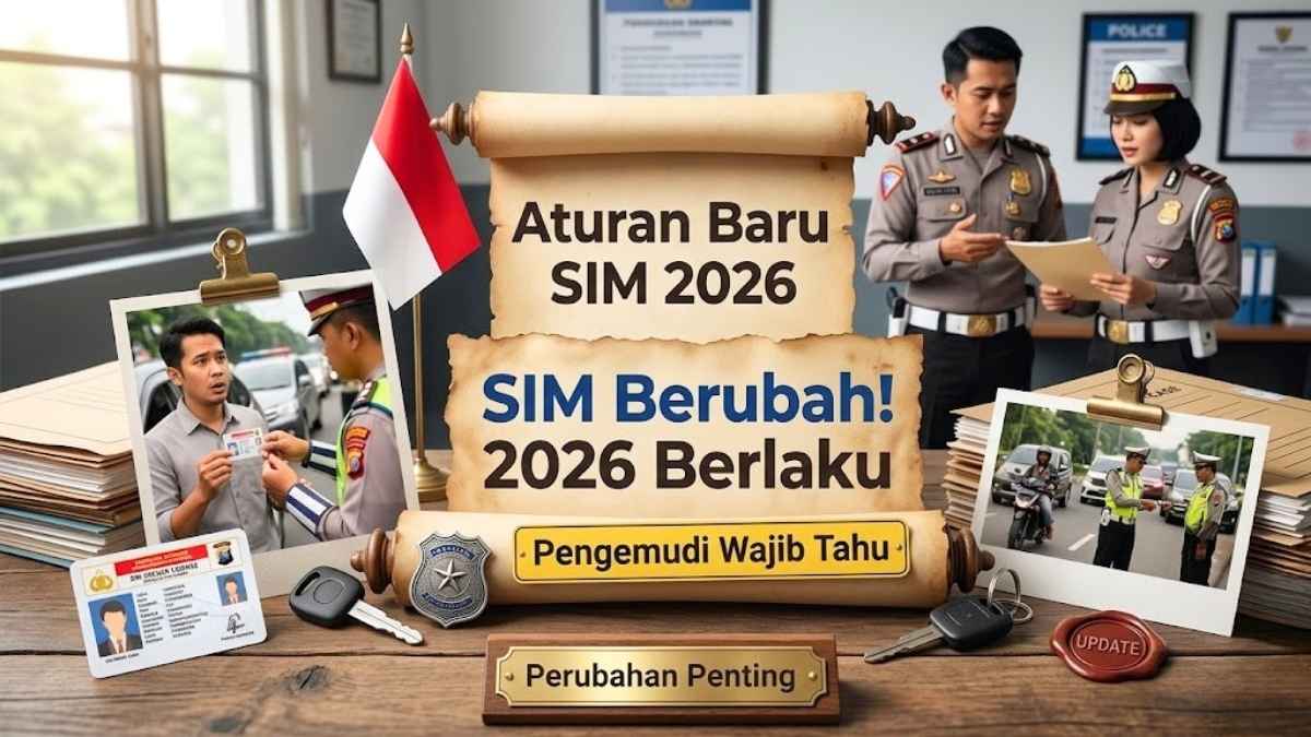 SIM Indonesia 2026 perubahan penting dan aturan terbaru yang wajib diketahui