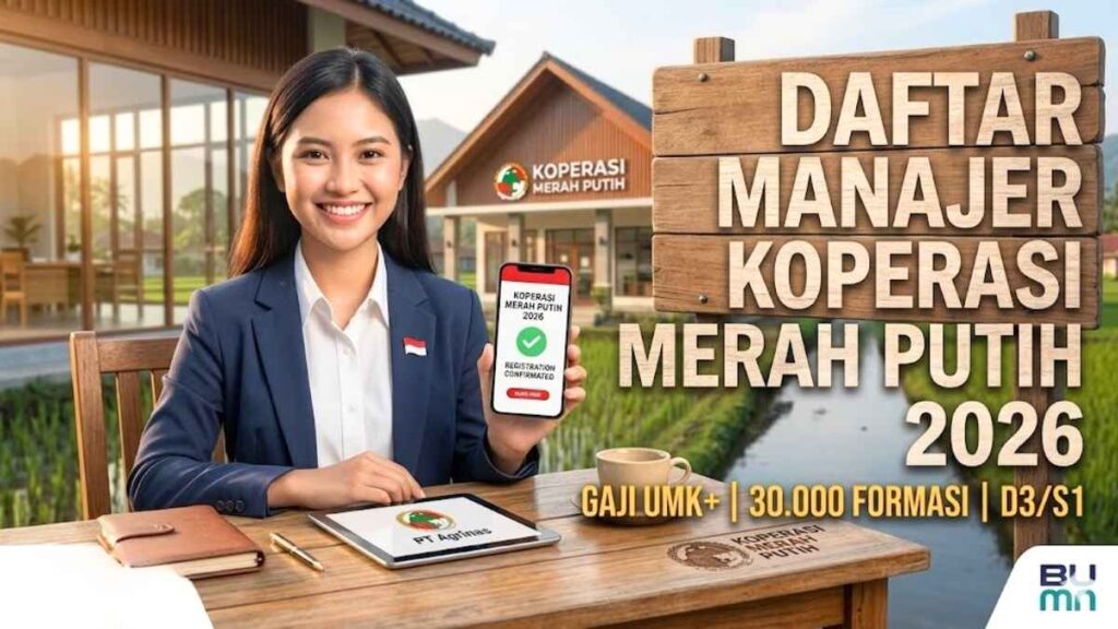 Cara Resmi Pendaftaran Manajer Koperasi Merah Putih Tahun 2026