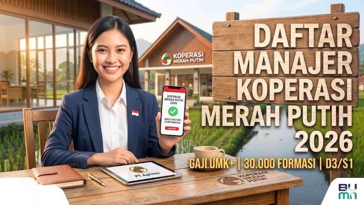 Cara Resmi Pendaftaran Manajer Koperasi Merah Putih Tahun 2026