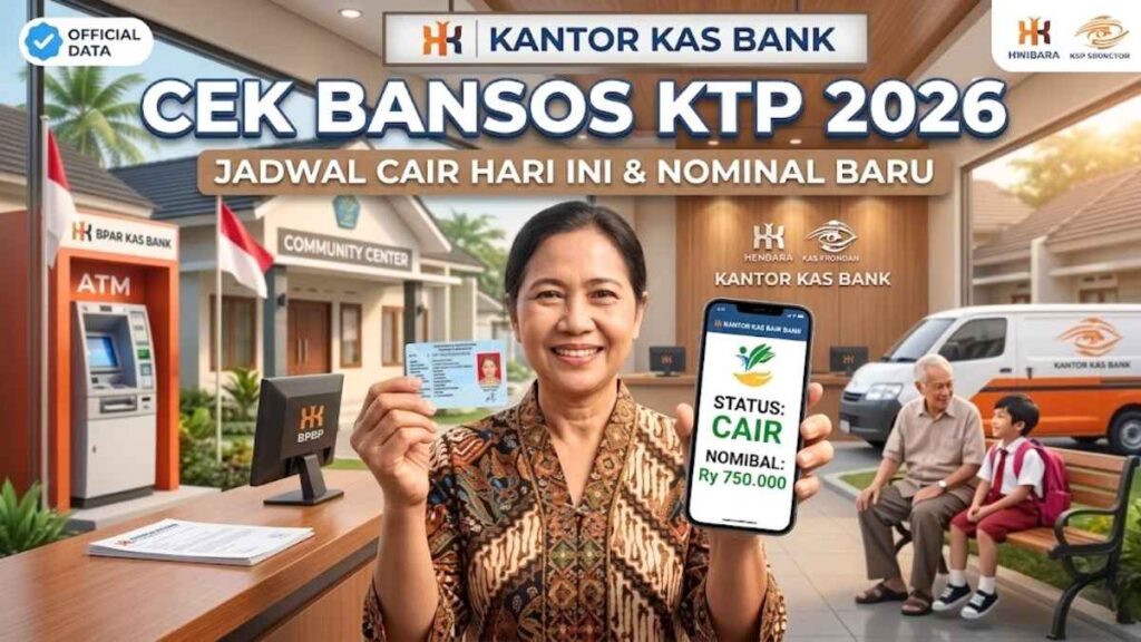 Cara Cek Bansos KTP Online 2026 dan Jadwal Cair Terbaru