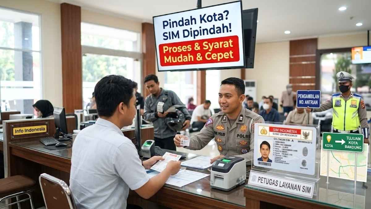 Cara memindahkan SIM ke kota lain di Indonesia panduan lengkap syarat biaya dan proses terbaru