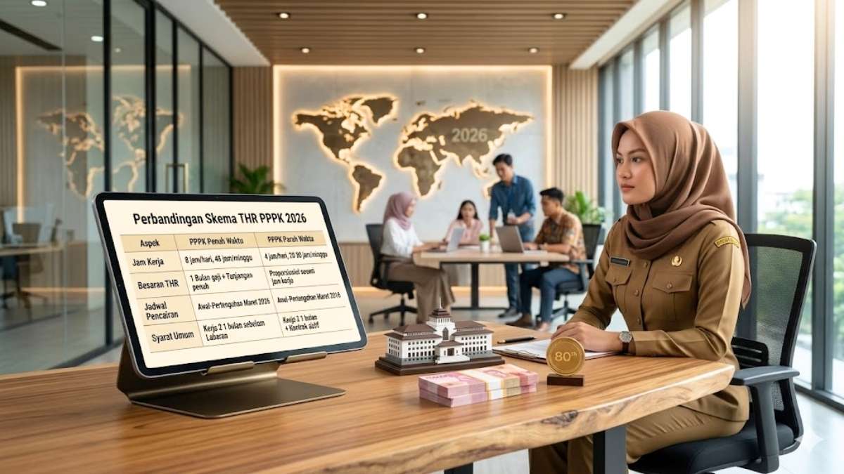 Informasi lengkap THR PPPK 2026 pencairan lebih cepat bagi pegawai pemerintah
