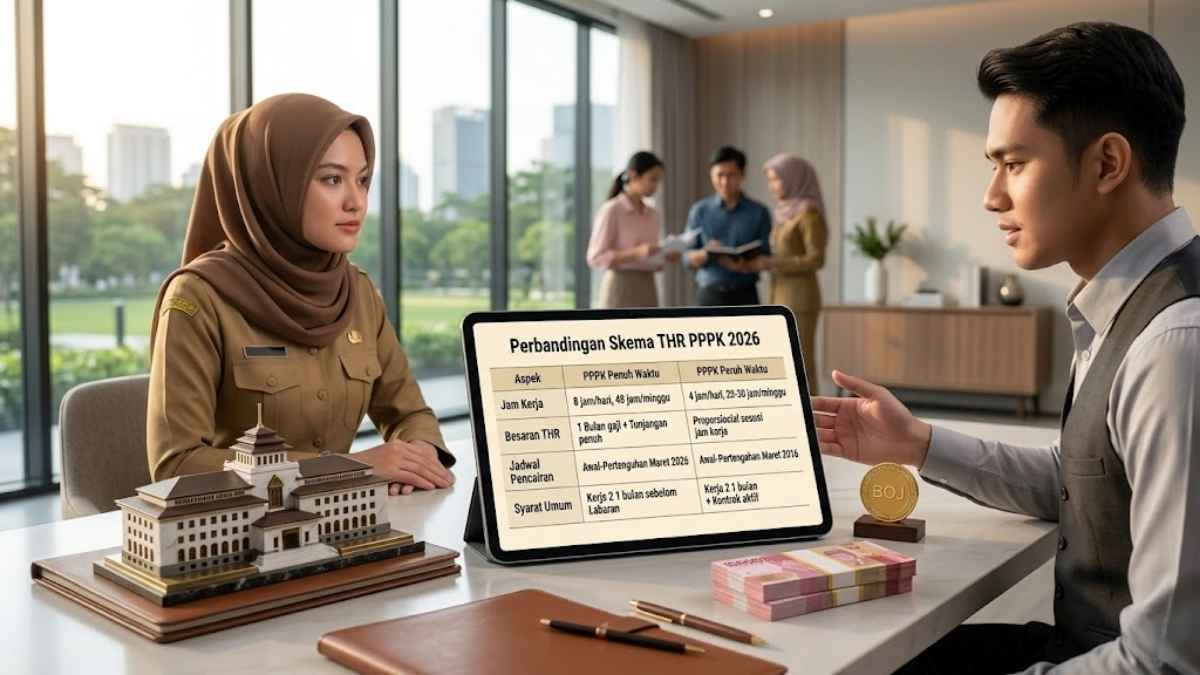 THR PPPK 2026 Cair Lebih Cepat untuk Pegawai Tetap dan Paruh Waktu