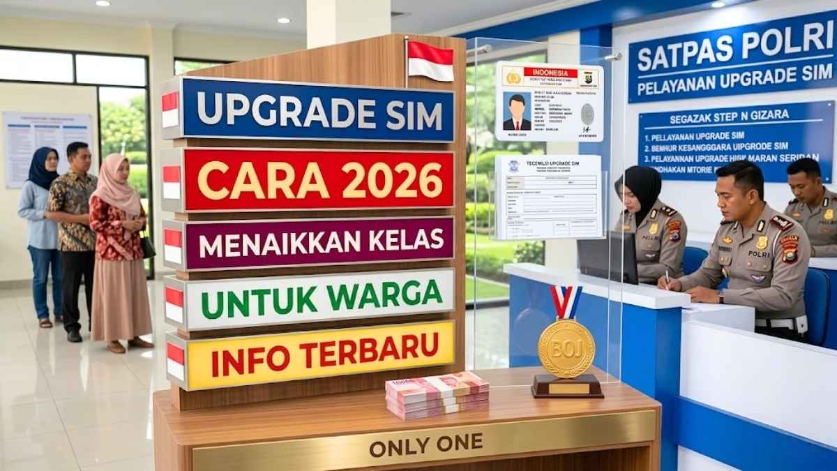 Proses Upgrade SIM 2026 Panduan Lengkap Dokumen dan Ketentuan Resmi