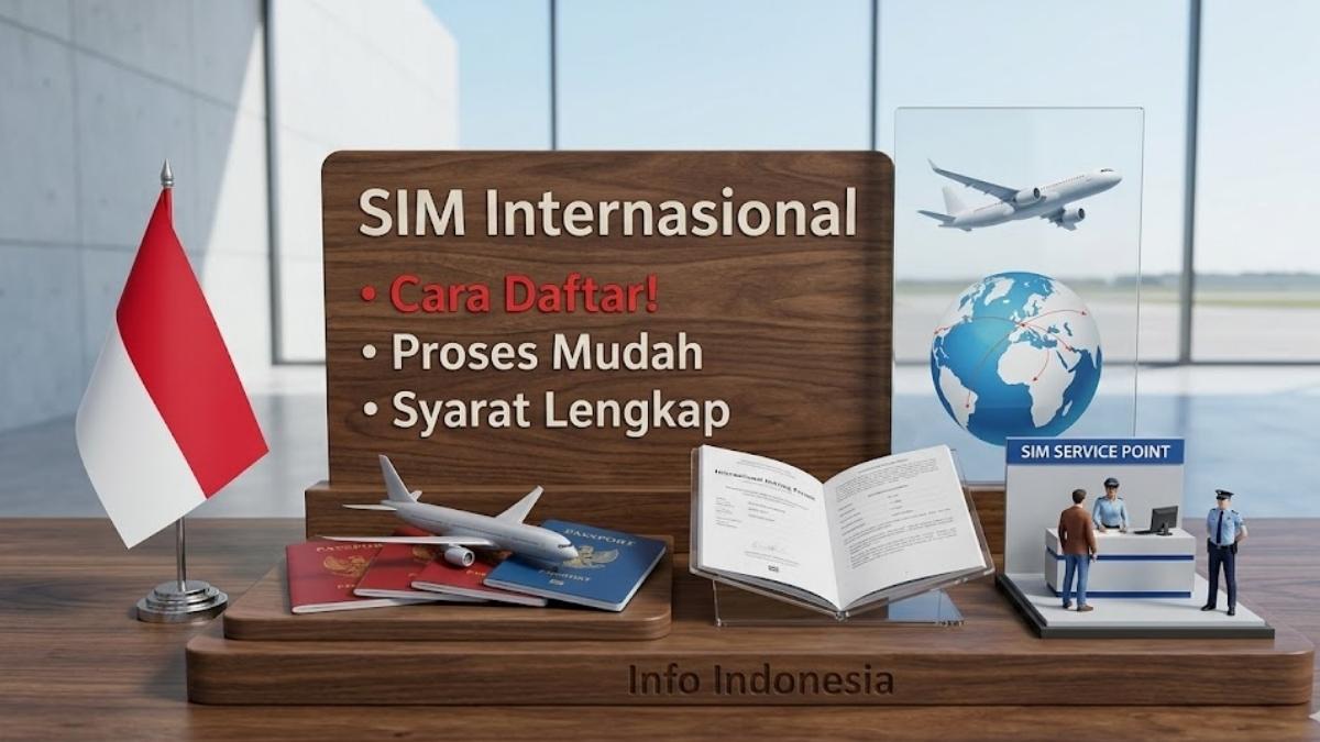 SIM Internasional Indonesia 2026 Panduan Lengkap Pendaftaran dan Biaya Resmi