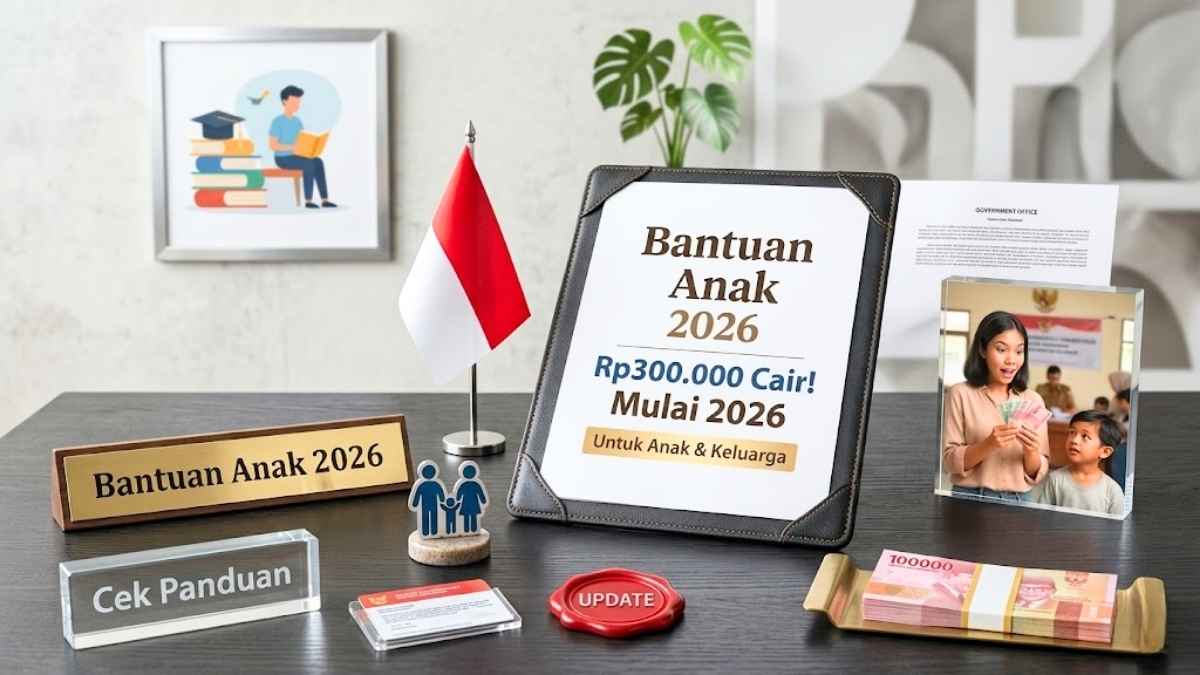 Pembayaran Tunai Anak Rp300.000 Tahun 2026 panduan lengkap syarat penerima manfaat dan cara pencairan resmi