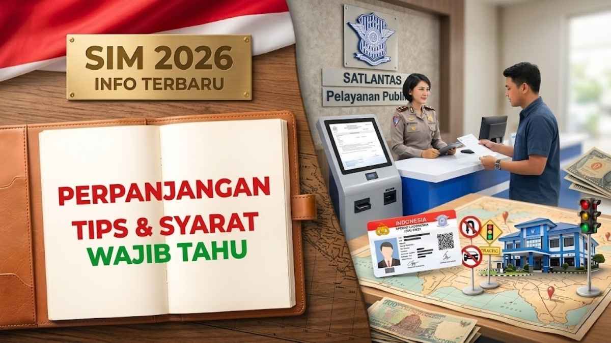 Cara Perpanjang SIM Hilang 2026 Panduan Lengkap Syarat dan Proses di Indonesia