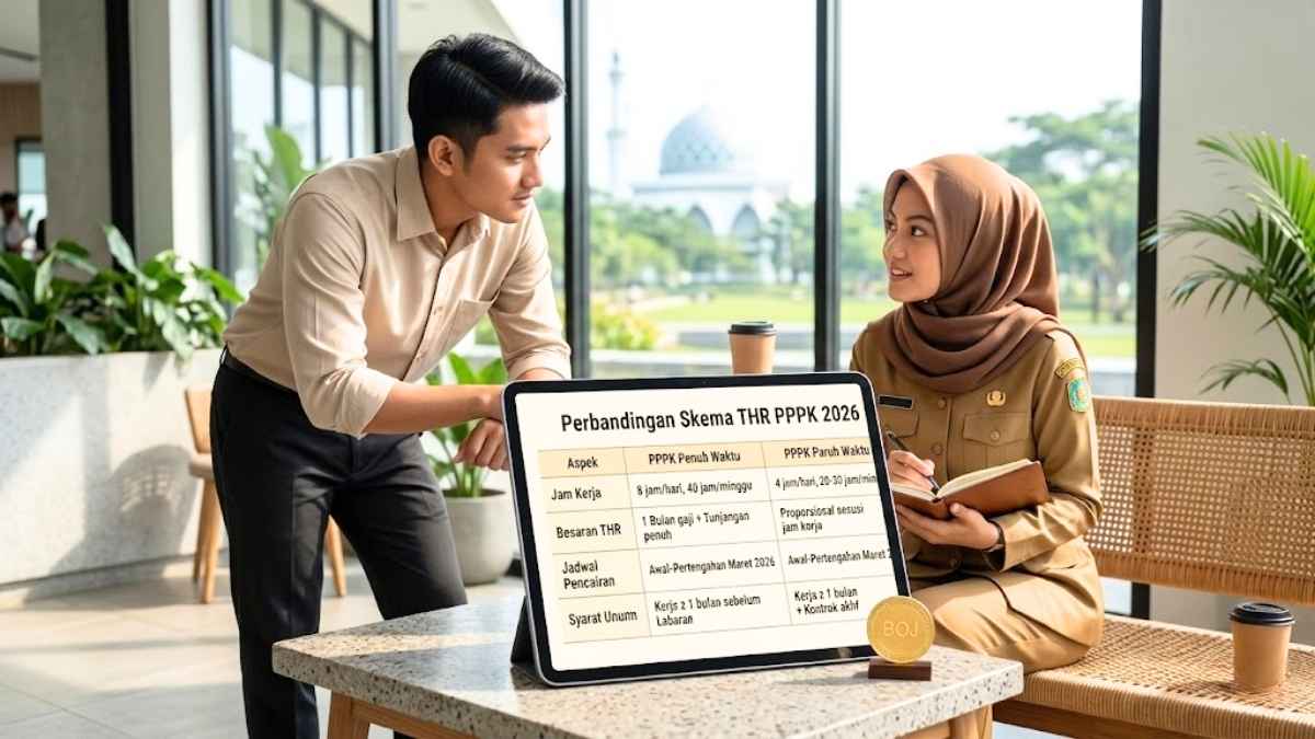 THR PPPK 2026 Cair Lebih Cepat untuk Pegawai Penuh Waktu dan Paruh Waktu