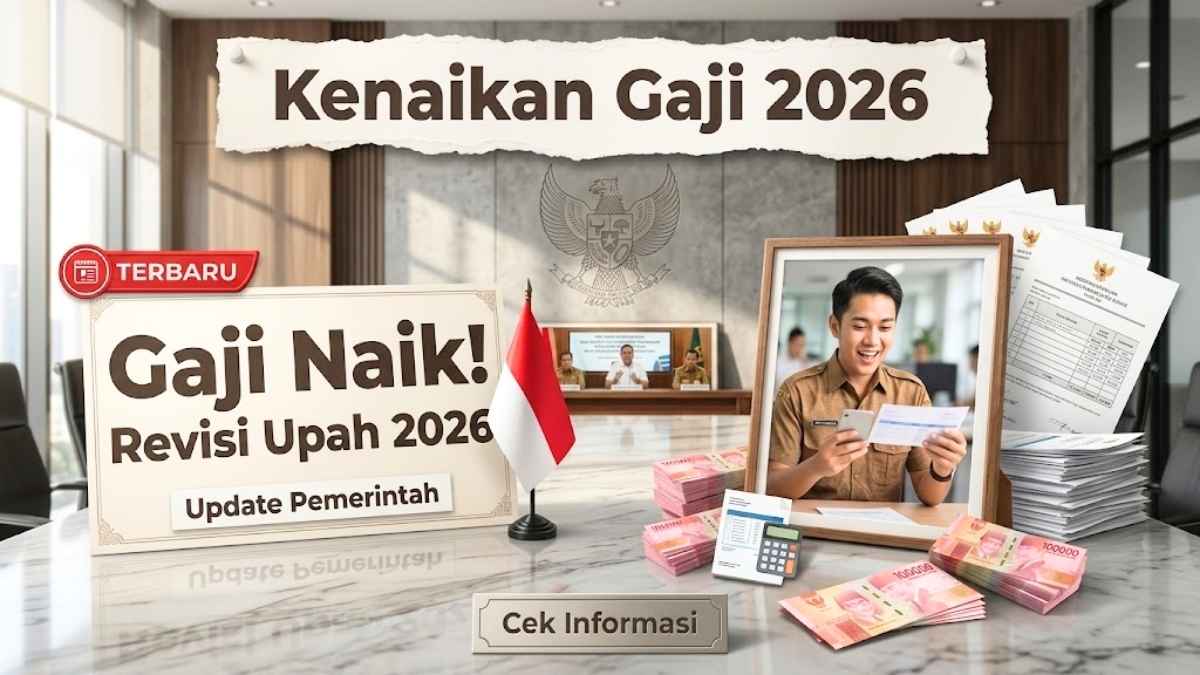 Kenaikan Gaji ASN dan PNS 2026 Informasi resmi pemerintah