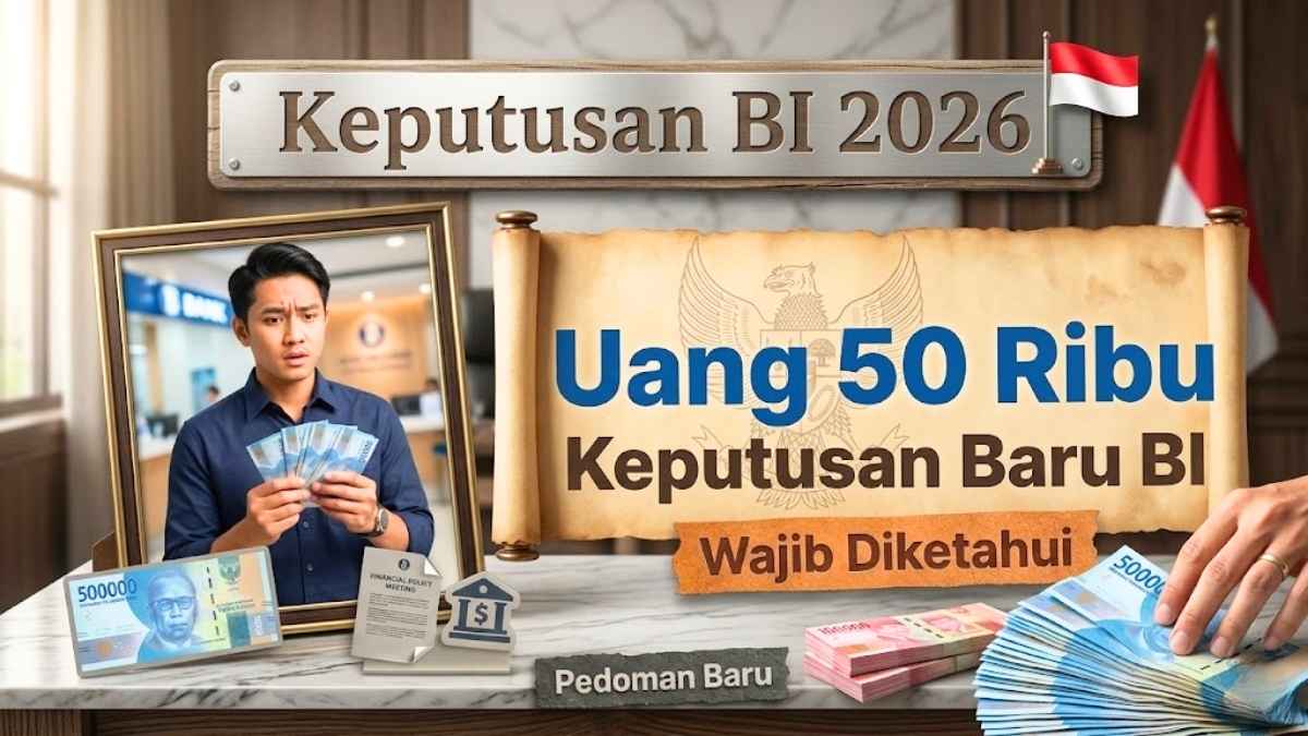 Pedoman Baru BI 2026 Keputusan resmi tentang uang Rp50.000 dan aturan penggunaannya