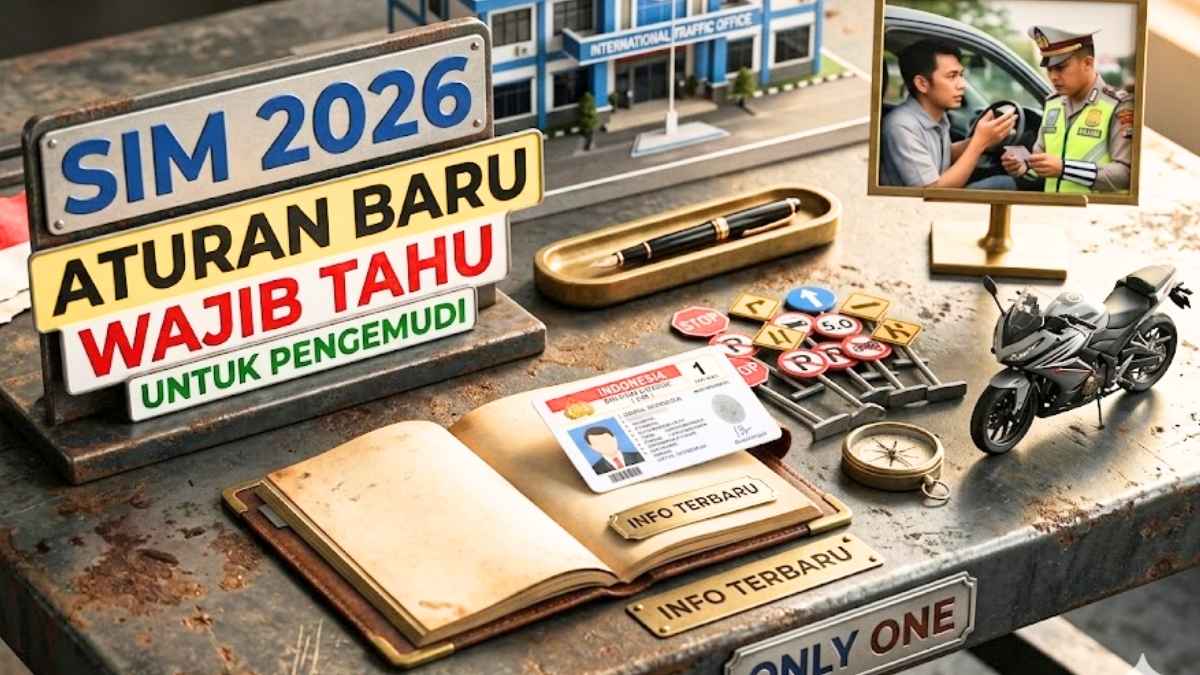 Aturan SIM Baru Indonesia 2026 panduan lengkap syarat biaya dan hal penting