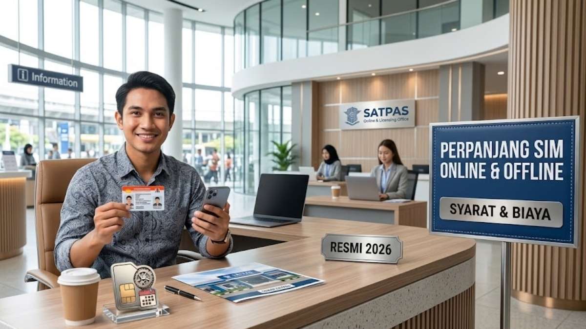 Panduan lengkap perpanjangan SIM 2026 Cara mudah urus syarat dokumen dan biaya di Indonesia