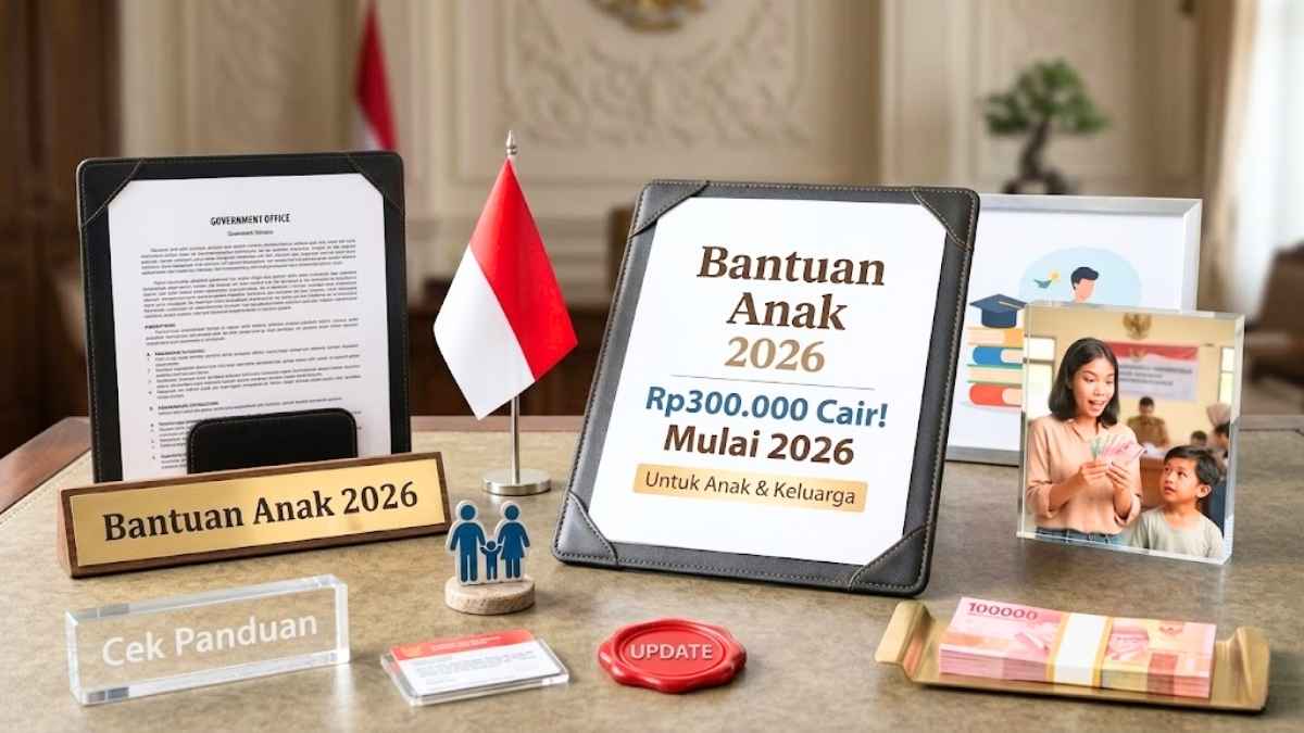 Pembayaran Tunai Anak Rp300.000 2026 Syarat penerima manfaat dan cara pencairan resmi