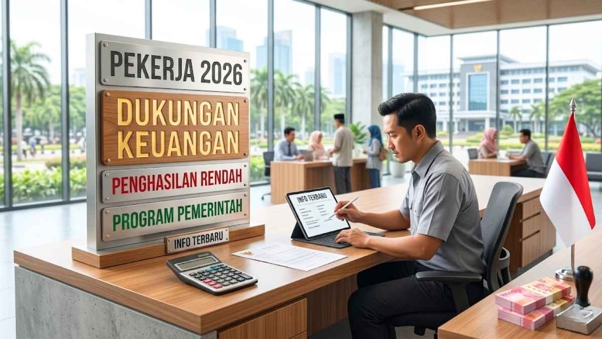 Program Dukungan Keuangan 2026 Syarat lengkap bantuan pekerja berpenghasilan rendah