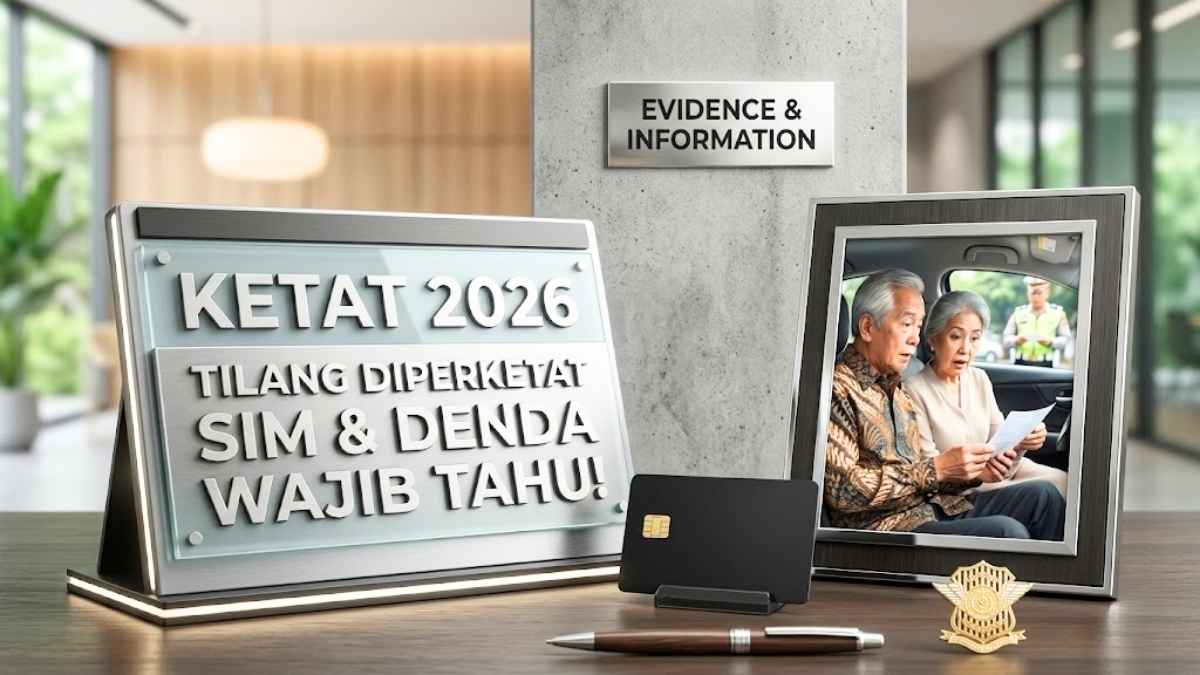 Perbedaan Tilang SIM 2026 Prosedur resmi dan mekanisme pencabutan