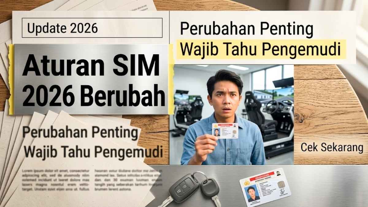 Materi lengkap ujian SIM Indonesia 2026 untuk persiapan