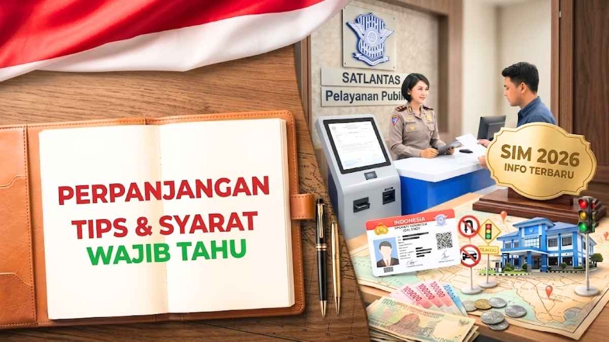 Cara Perpanjang SIM Hilang 2026 Panduan Lengkap Syarat dan Proses di Indonesia