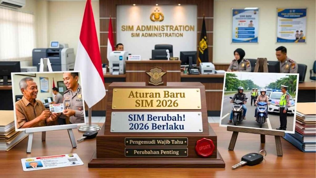 Perubahan SIM Indonesia 2026 Hal Hal Wajib Diketahui Pengendara Sebelum Perpanjangan
