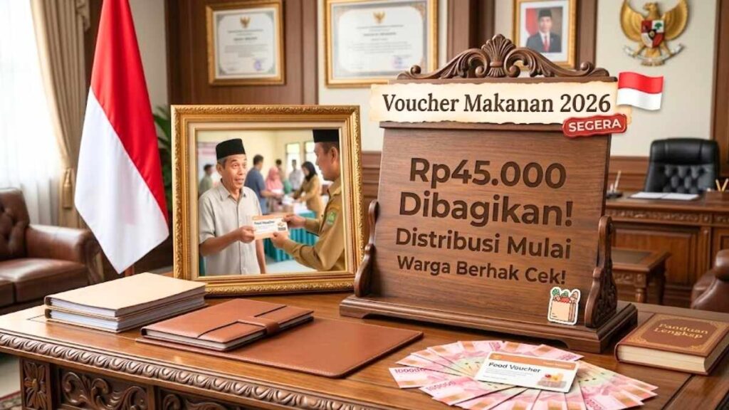 Distribusi Voucher Makanan Rp45.000 Tahun 2026 Panduan Lengkap Penerima Manfaat