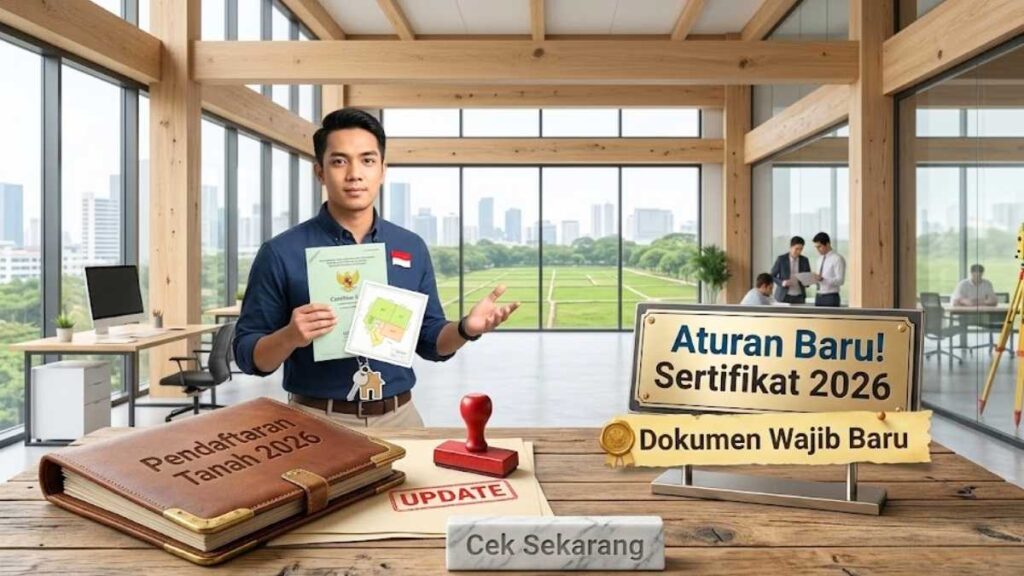 Update Pendaftaran Tanah 2026 aturan baru sertifikat dan dokumen wajib