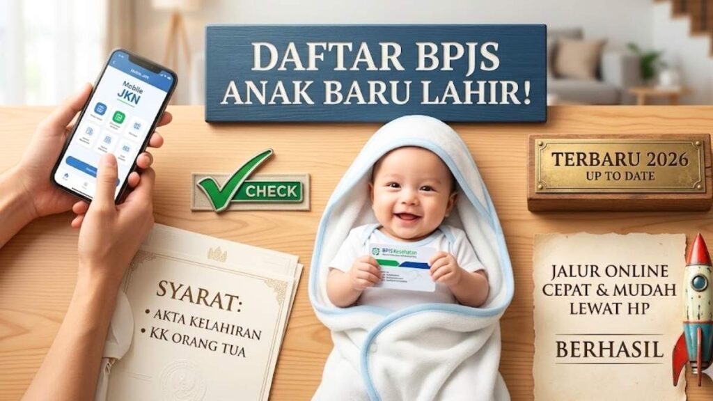 Panduan lengkap pendaftaran BPJS bayi baru lahir terbaru 2026 dengan syarat resmi