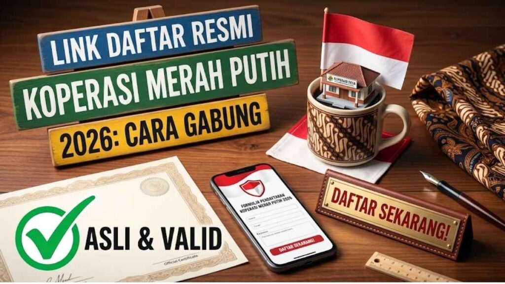 Gaji pengurus Koperasi Merah Putih 2026 terbaru dengan syarat dan cara daftar mudah
