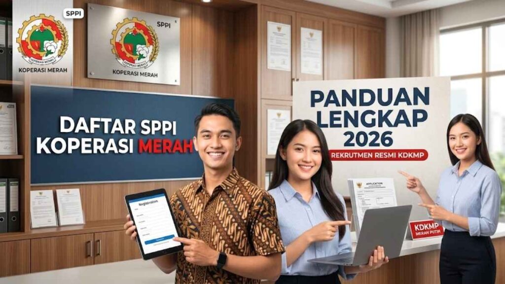 Panduan lengkap daftar SPPI Koperasi Merah 2026 terbaru dengan syarat resmi