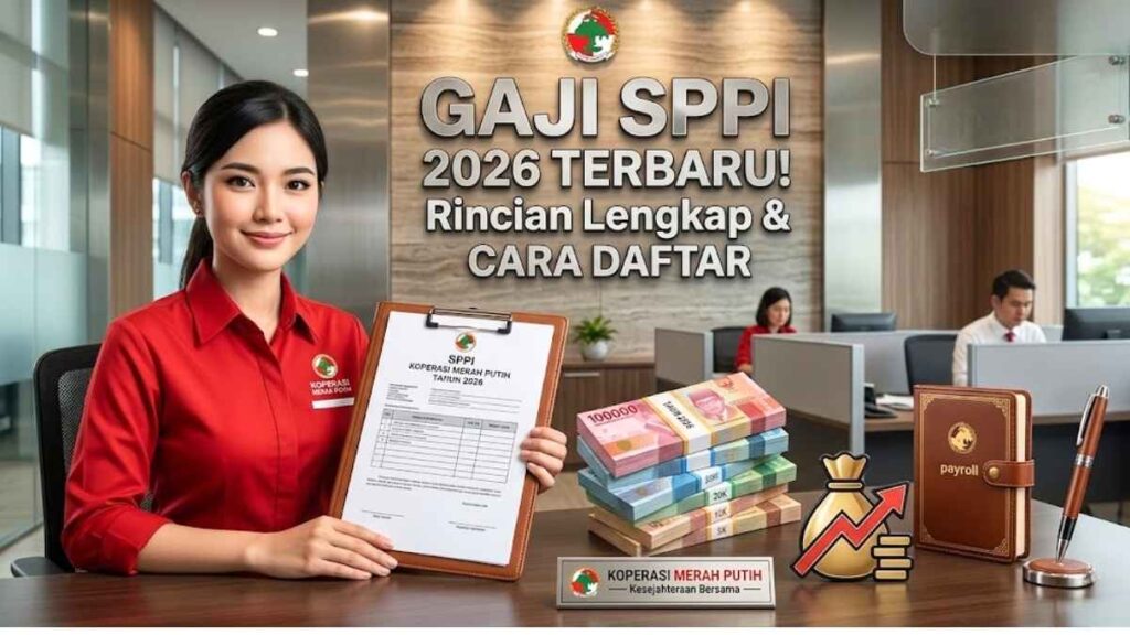 Panduan lengkap gaji SPPI Koperasi Merah Putih 2026 serta langkah pendaftaran mudah