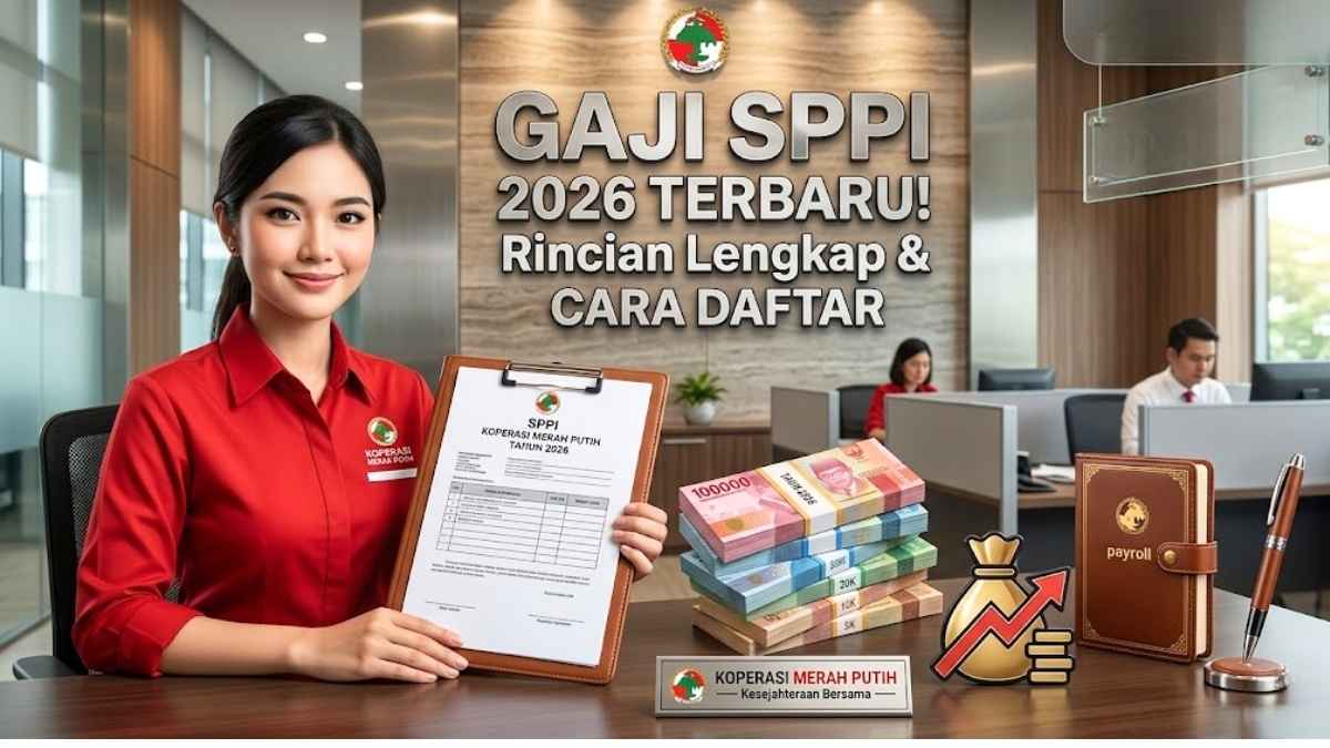 Panduan lengkap gaji SPPI Koperasi Merah Putih 2026 serta langkah pendaftaran mudah