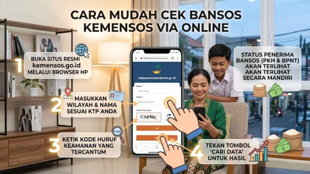 Bansos PKH dan BPNT April 2026 Sudah Cair Begini Cara Ceknya