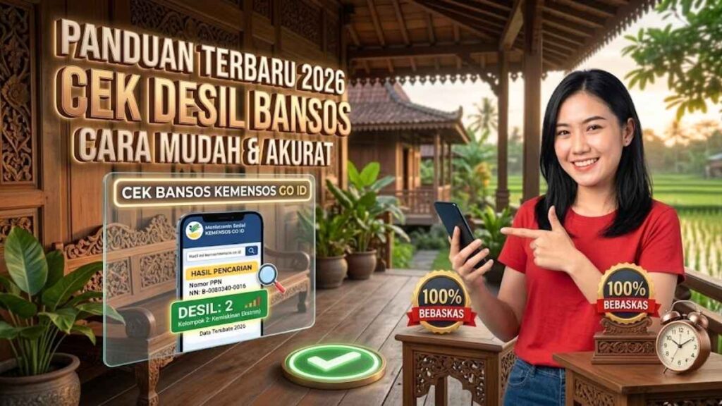 Panduan Lengkap Cara Mengecek Desil Bansos Kemensos Go Id 2026 Secara Akurat