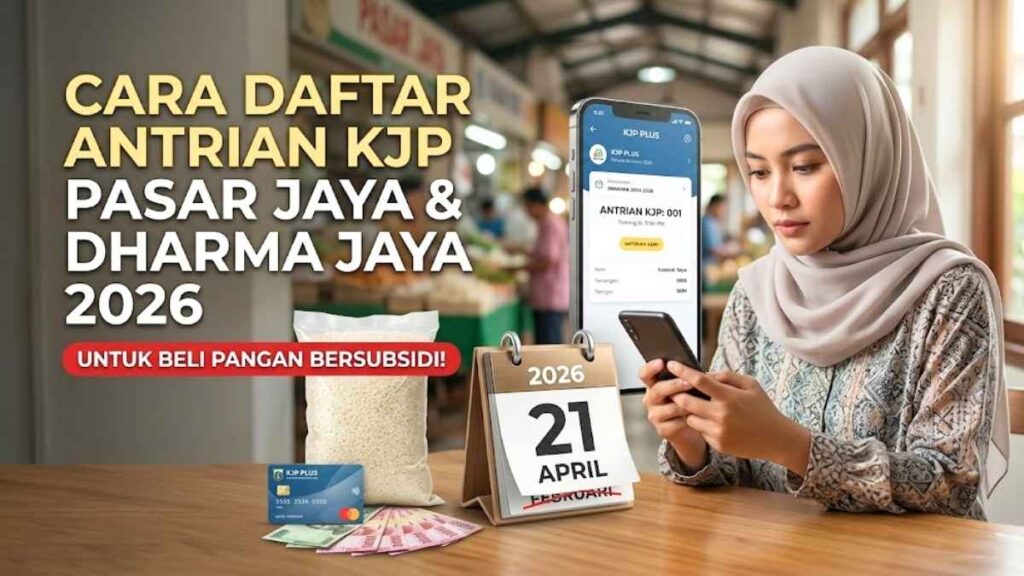 Cara Daftar KJP Pasar Jaya dan Dharma Jaya 2026 Hemat Belanja Bulanan