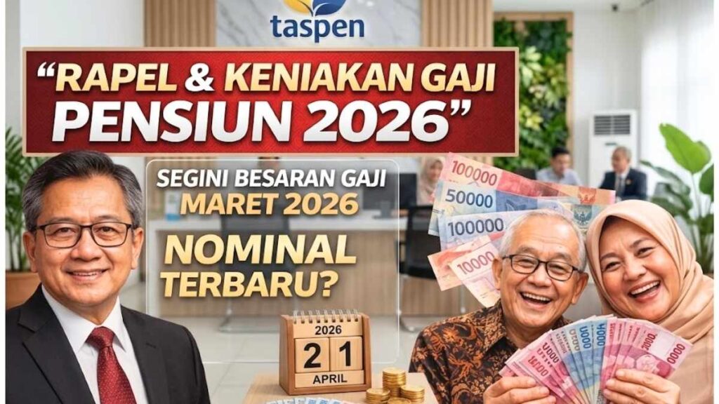 Rapel dan Kenaikan Gaji Pensiun 2026 Informasi Valid Pemerintah