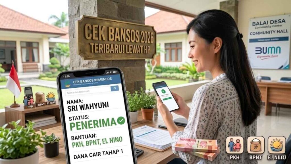Panduan Cek Bansos 2026 Online Lewat Smartphone Praktis dan Cepat